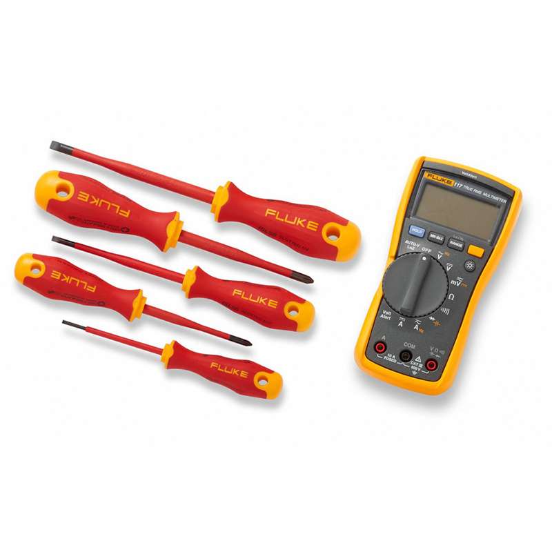 117 Multimeter Plus Hand Tool Starter Kit Bundle